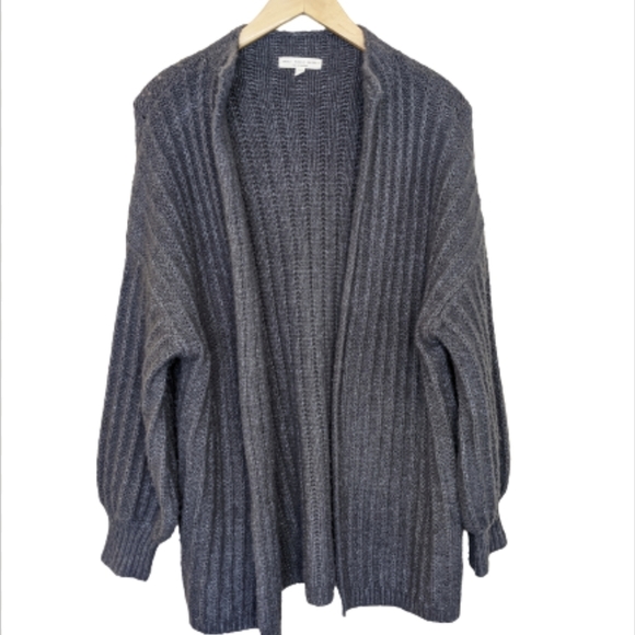 Urban Outfitters Truly Madly Deeply Gray Open Front Oversized Cardigan -… - Picture 11 of 11